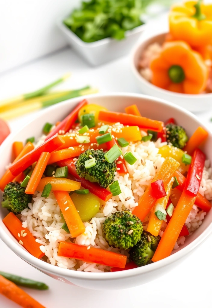 10 Best Budget-Friendly Recipes for Busy Parents - 3. Vegetable Stir-Fry with Rice