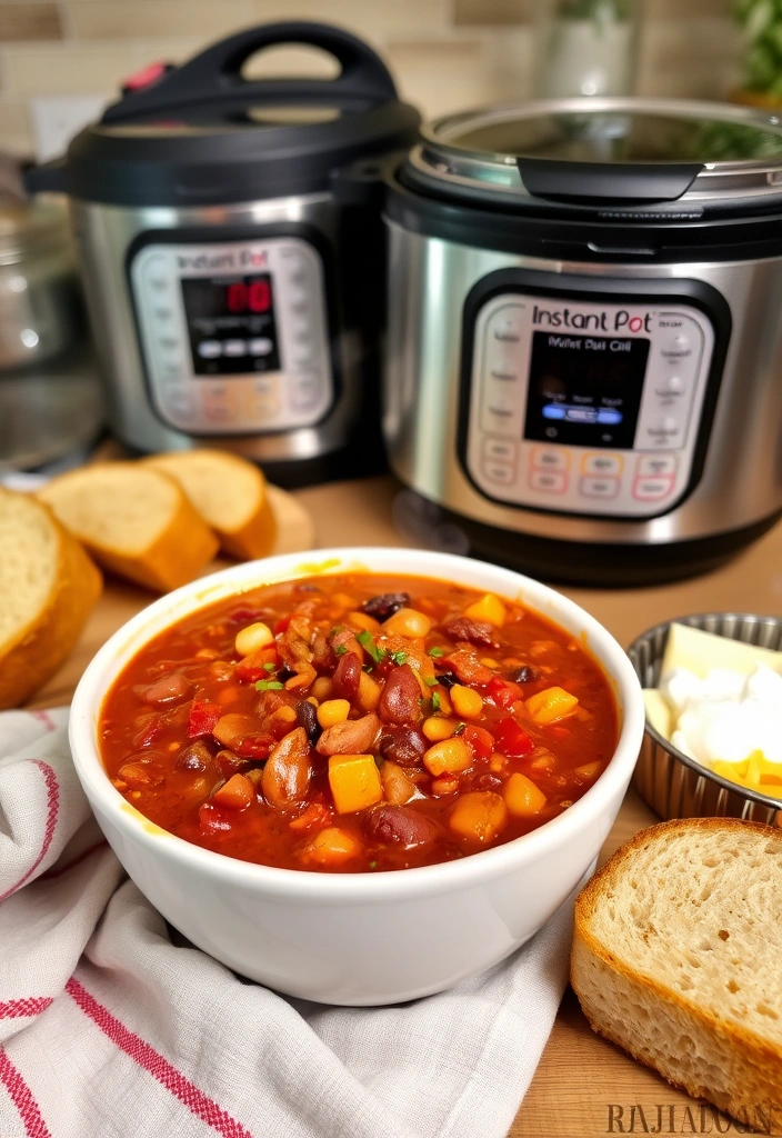 10 Best Budget-Friendly Recipes for Busy Parents - 6. Instant Pot Chili