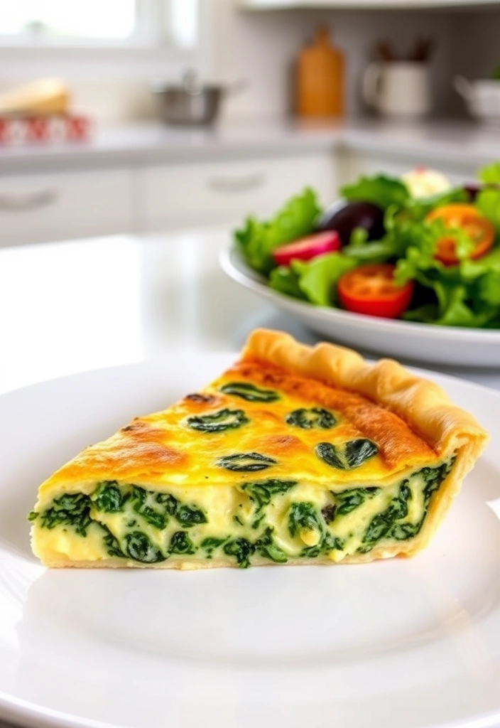 10 Best Budget-Friendly Recipes for Busy Parents - 7. Quiche with Spinach and Cheese