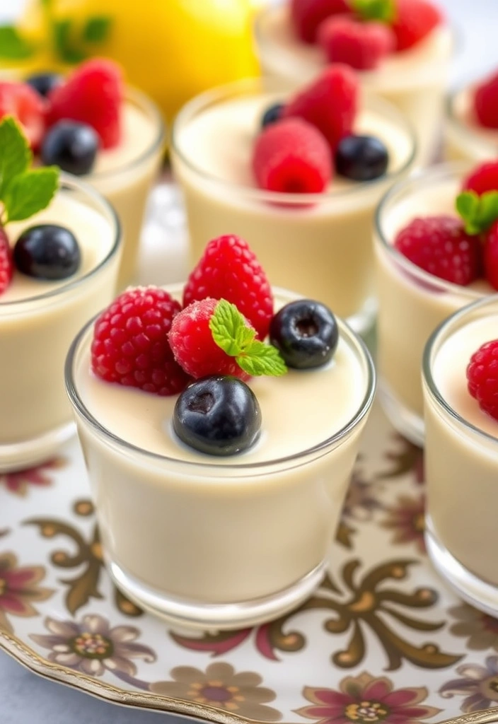 10 Easy Dessert Recipes That Look Fancy but Are Foolproof - 10. Vanilla Custard Cups