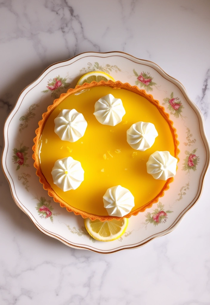 10 Easy Dessert Recipes That Look Fancy but Are Foolproof - 3. Elegant Lemon Tart