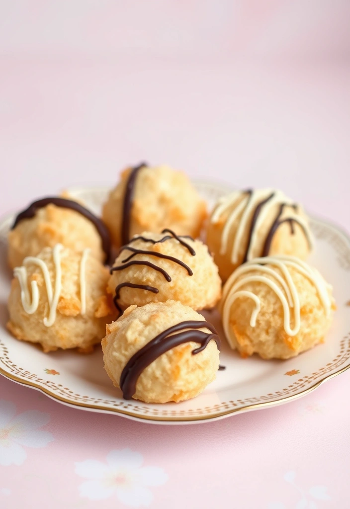 10 Easy Dessert Recipes That Look Fancy but Are Foolproof - 9. Coconut Macaroons