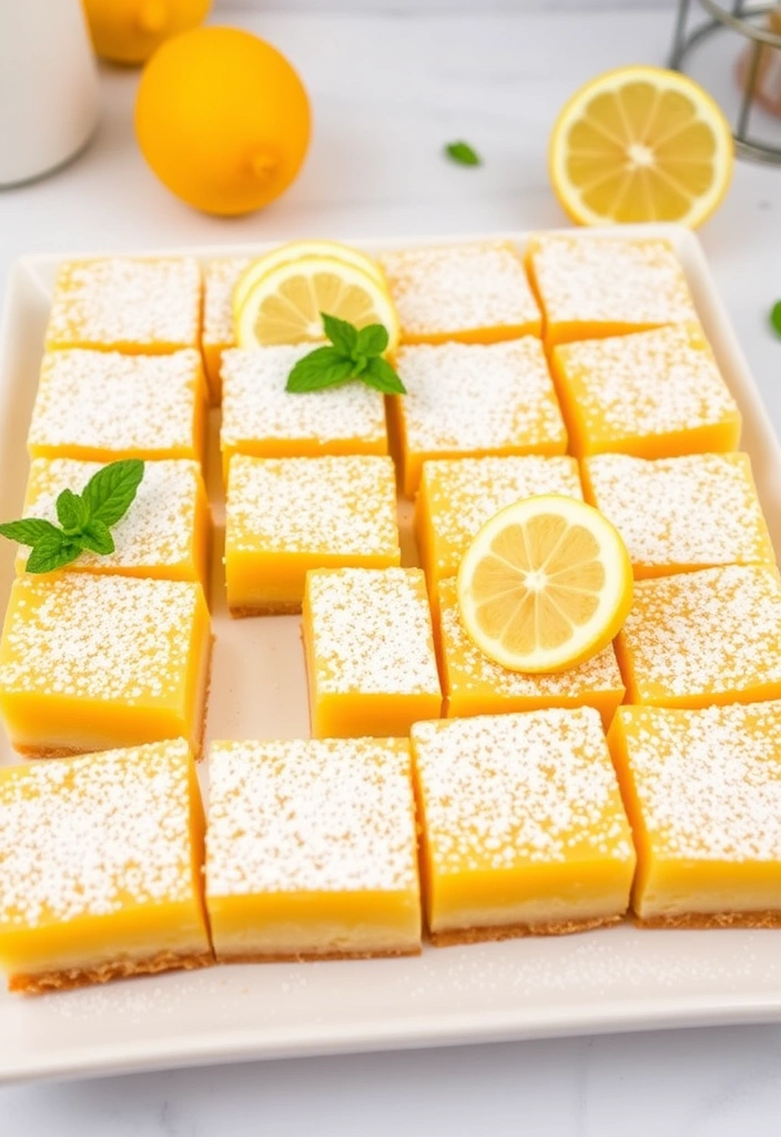 10 Easy Dessert Recipes That Require Just 5 Ingredients - 6. Lemon Bars