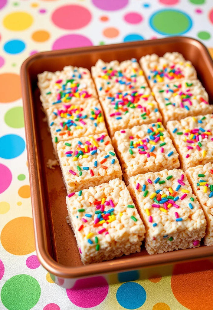 10 Easy Dessert Recipes That Require No Baking - 7. No-Bake Rice Krispie Treats