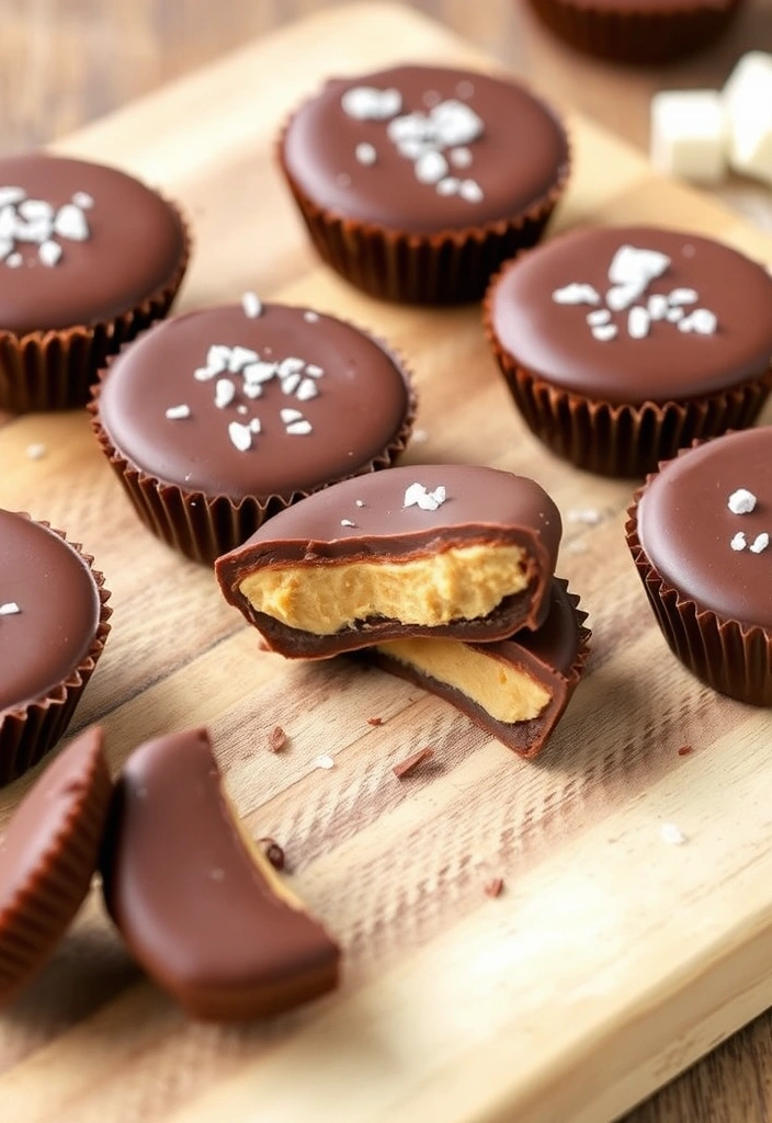 10 Easy Dessert Recipes That Require No Baking - 8. No-Bake Chocolate Peanut Butter Cups