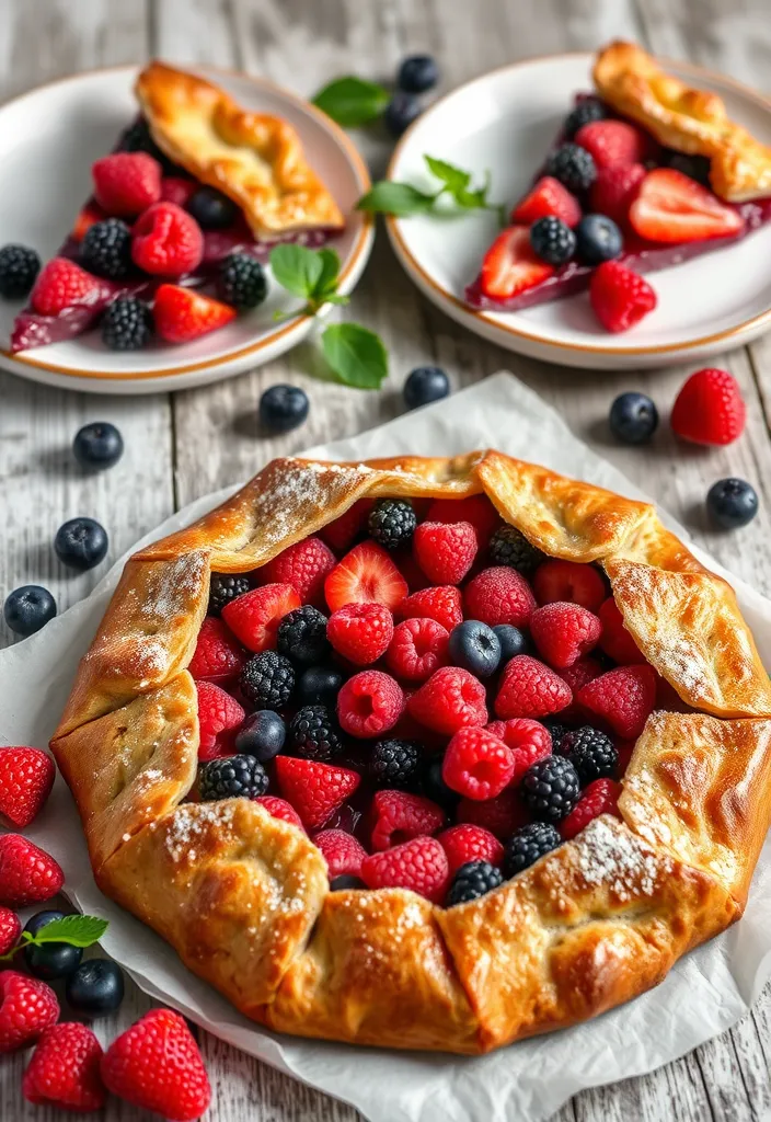 13 Easy Baking Recipes That Will Make You a Kitchen Superstar - 11. Berry Galette