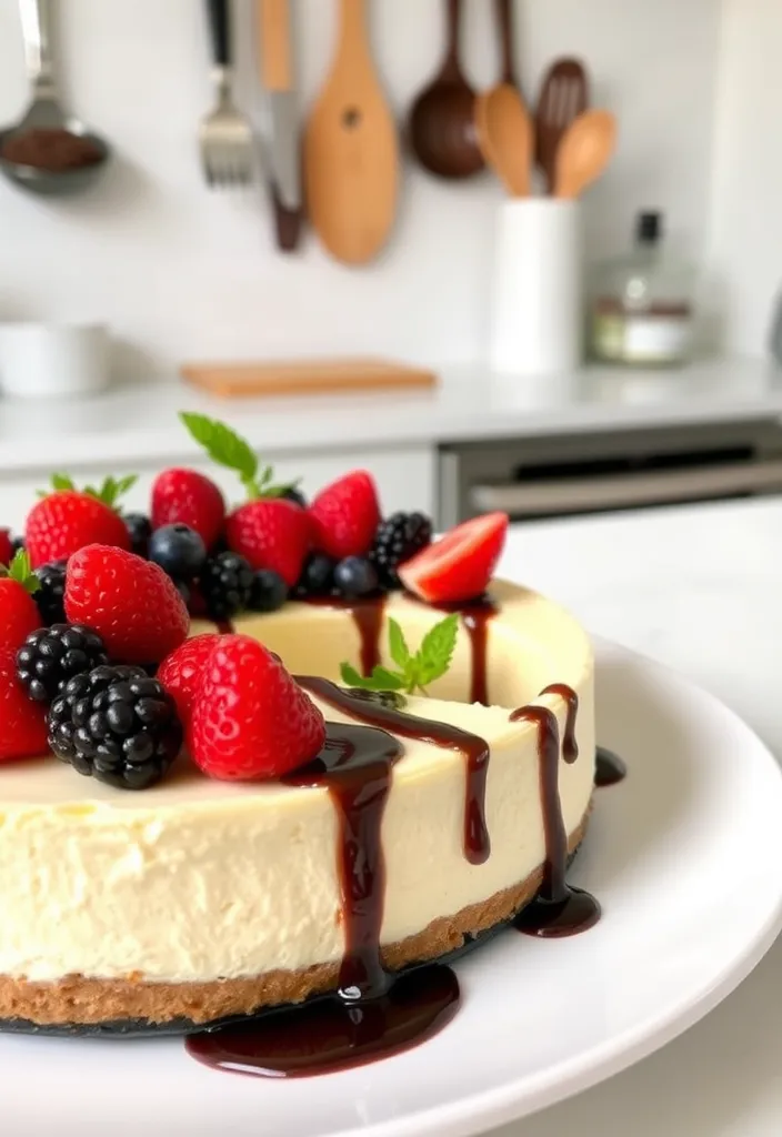 13 Easy Baking Recipes That Will Make You a Kitchen Superstar - 6. No-Bake Cheesecake