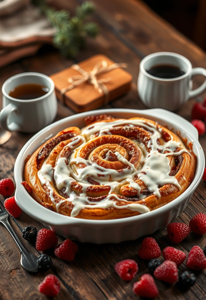 14 Cozy Recipes That Will Warm You Up This Winter - 11. Cinnamon Roll Casserole