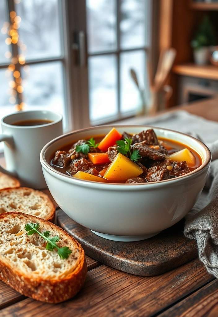 14 Cozy Recipes That Will Warm You Up This Winter - 2. Hearty Beef Stew