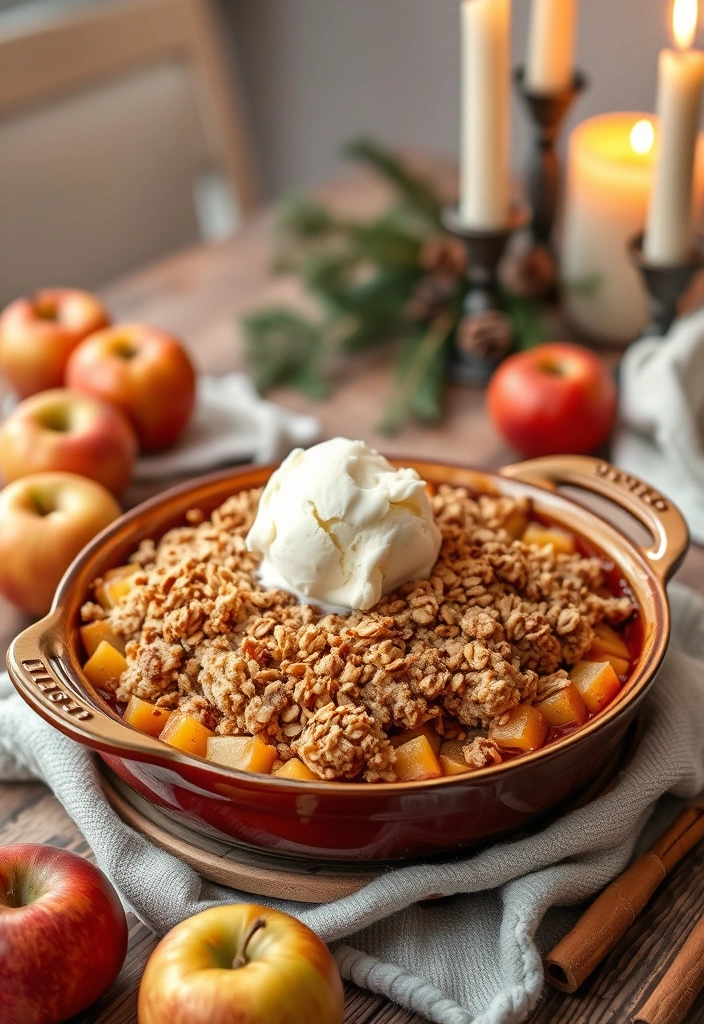 14 Cozy Recipes That Will Warm You Up This Winter - 8. Warm Apple Crisp