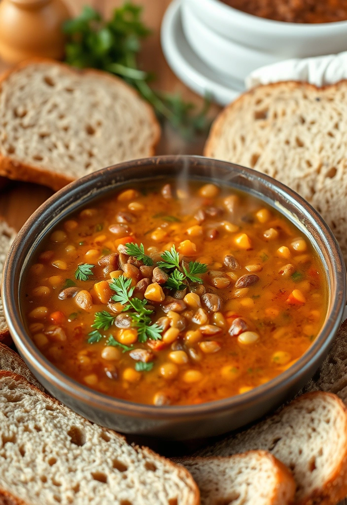 15 Easy Vegan Meals That Even the Pickiest Eaters Will Beg For (Don't Miss #12!) - 14. Lentil Soup