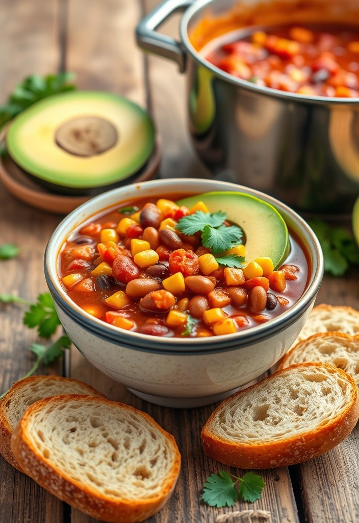 15 Easy Vegan Meals That Even the Pickiest Eaters Will Beg For (Don't Miss #12!) - 8. Vegan Chili