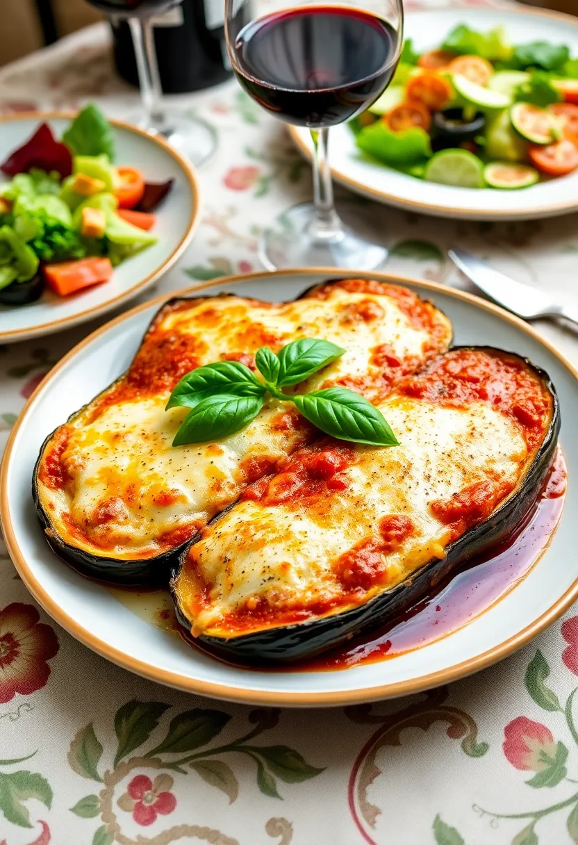 15 Healthy Dinner Ideas That Will Make You Forget Takeout (You Won't Believe #7!) - 10. Baked Eggplant Parmesan