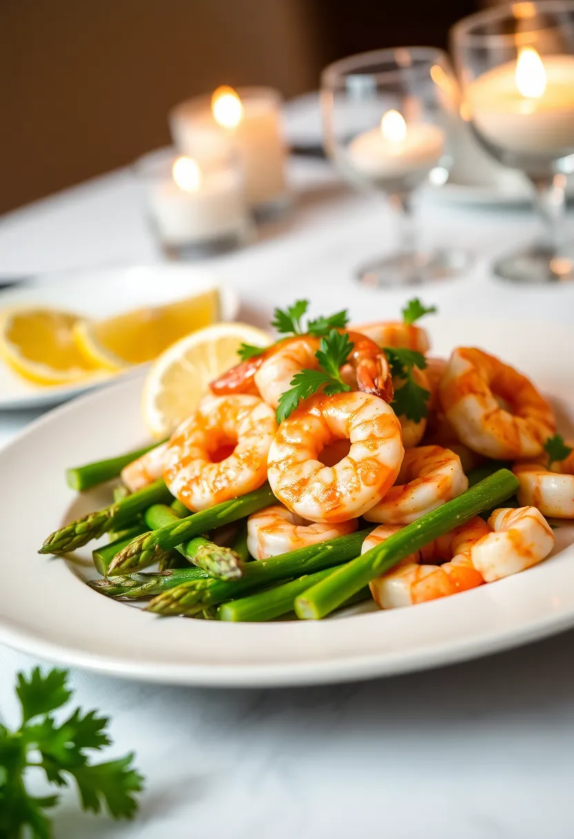 15 Healthy Dinner Ideas That Will Make You Forget Takeout (You Won't Believe #7!) - 11. Lemon Garlic Shrimp with Asparagus