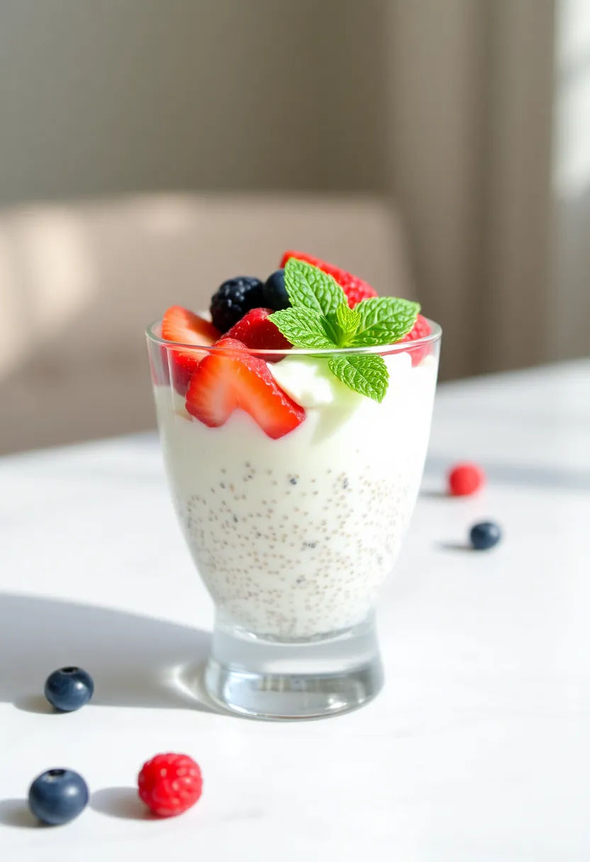 15 Healthy Dinner Ideas That Will Make You Forget Takeout (You Won't Believe #7!) - 14. Coconut Chia Pudding with Berries