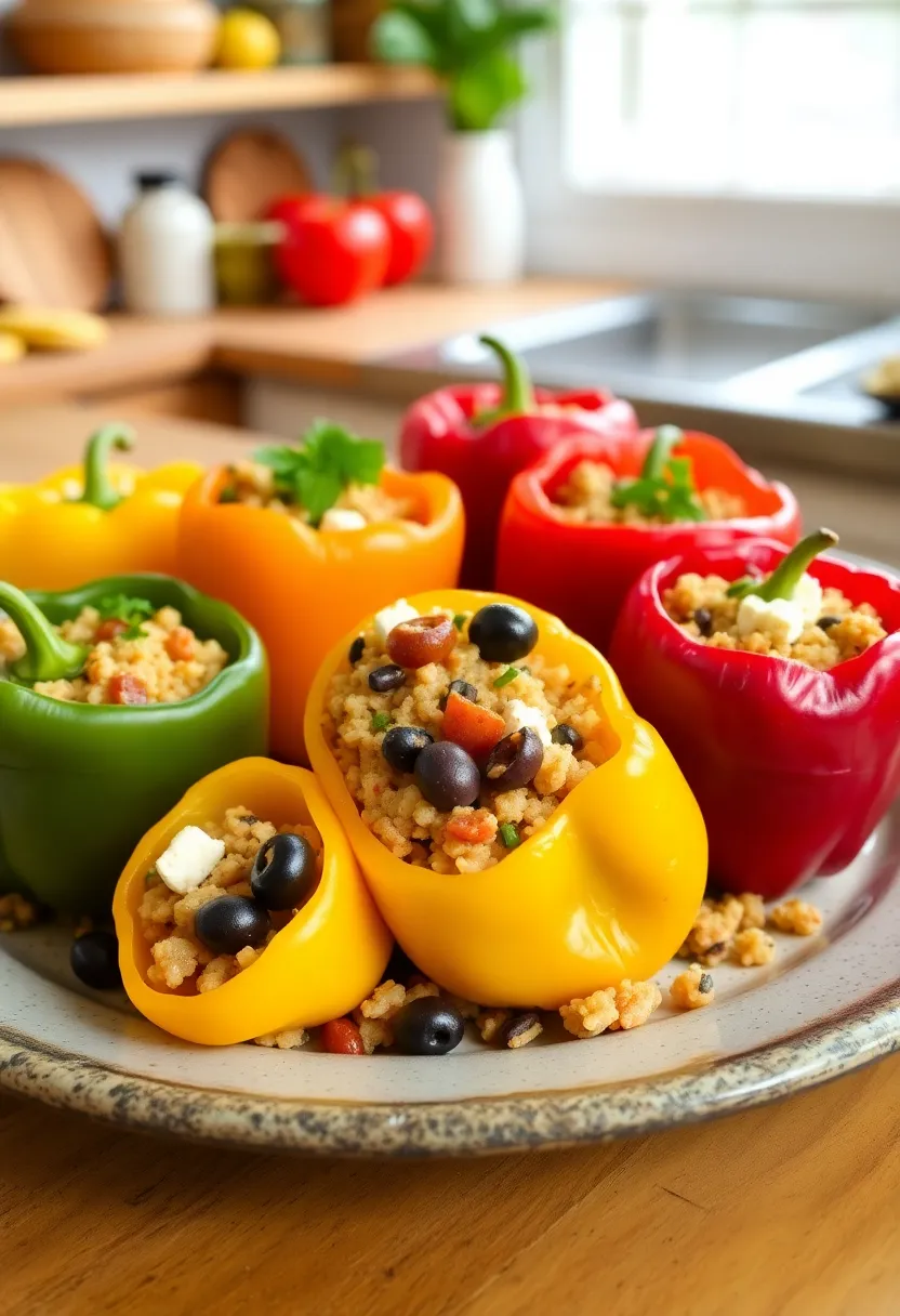 15 Healthy Dinner Ideas That Will Make You Forget Takeout (You Won't Believe #7!) - 5. Mediterranean Stuffed Peppers