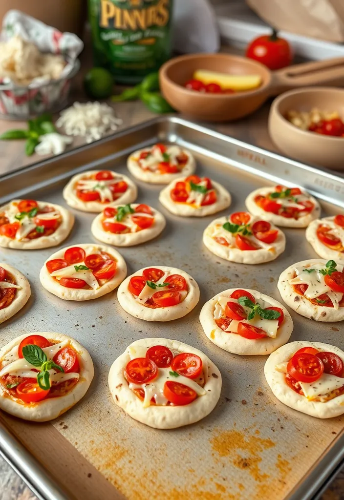 16 Healthy Snack Ideas That Your Kids Will Actually Love (Surprise #8!) - 11. Mini Pita Pizzas