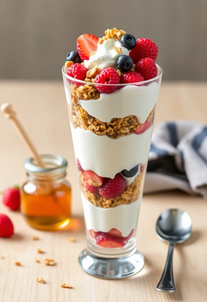 16 Healthy Snack Ideas That Your Kids Will Actually Love (Surprise #8!) - 3. Yogurt Parfaits