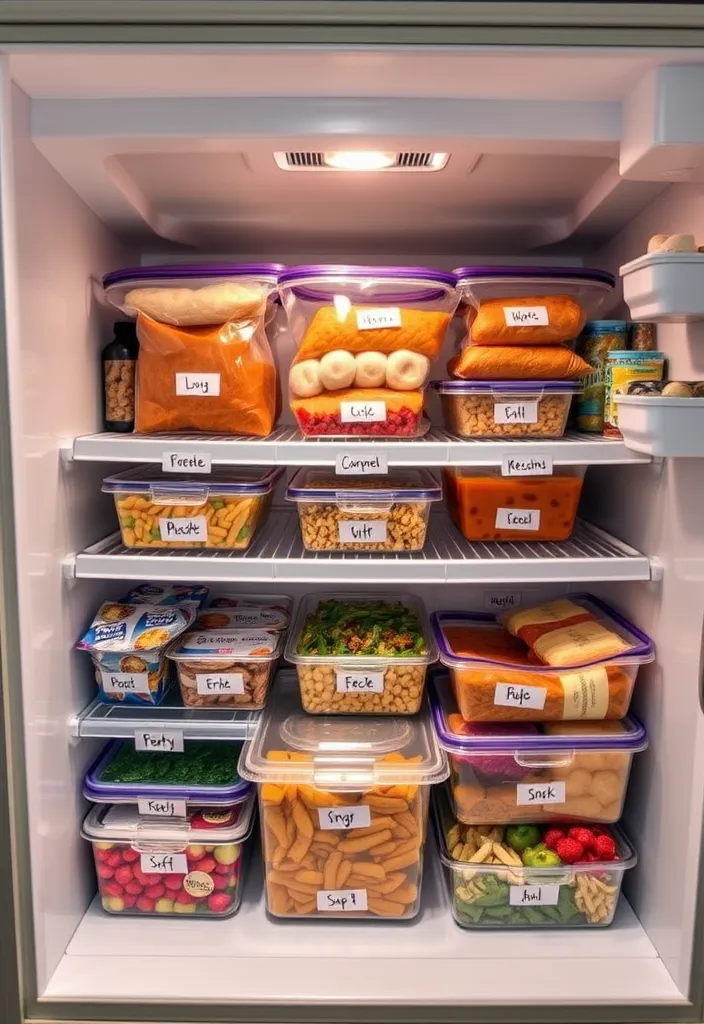 18 Meal Prep Hacks That Will Change Your Weeknight Dinners Forever (You Need to See #12!) - 2. Freezer-Friendly Meals: Stock Up for Busy Nights