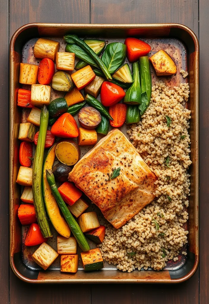 18 Meal Prep Hacks That Will Change Your Weeknight Dinners Forever (You Need to See #12!) - 7. One-Pan Wonders: Minimize Cleanup