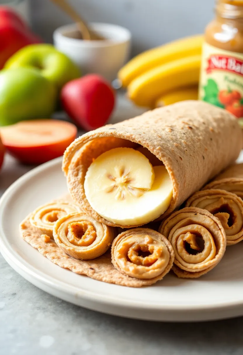 19 Quick Breakfast Ideas That Will Make Mornings a Breeze (Don't Skip #11!) - 6. Nut Butter Banana Wrap