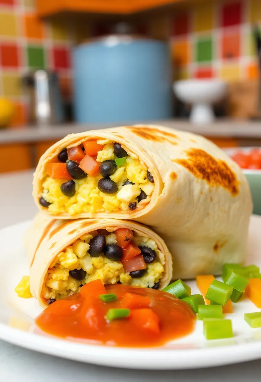 19 Quick Breakfast Ideas That Will Make Mornings a Breeze (Don't Skip #11!) - 8. Breakfast Burrito