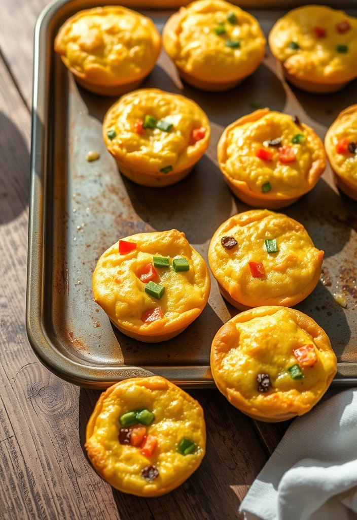 20 Quick Breakfast Ideas Ready in 10 Minutes or Less - 16. Egg Muffins