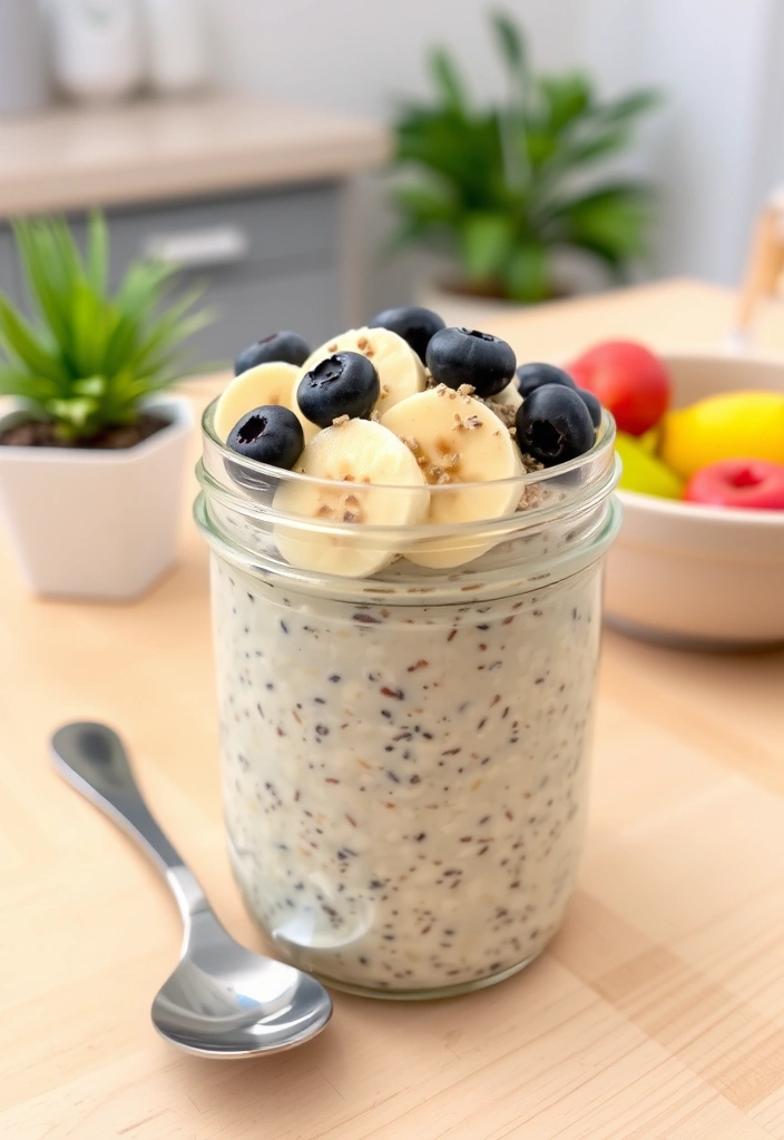 20 Quick Breakfast Ideas Ready in 10 Minutes or Less - 5. Overnight Oats