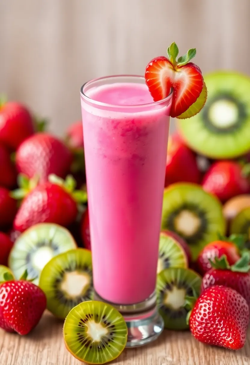 20 Smoothie Recipes That Are So Delicious, You'll Forget They're Healthy (#11 Is a Must-Try!) - 11. Strawberry Kiwi Smoothie