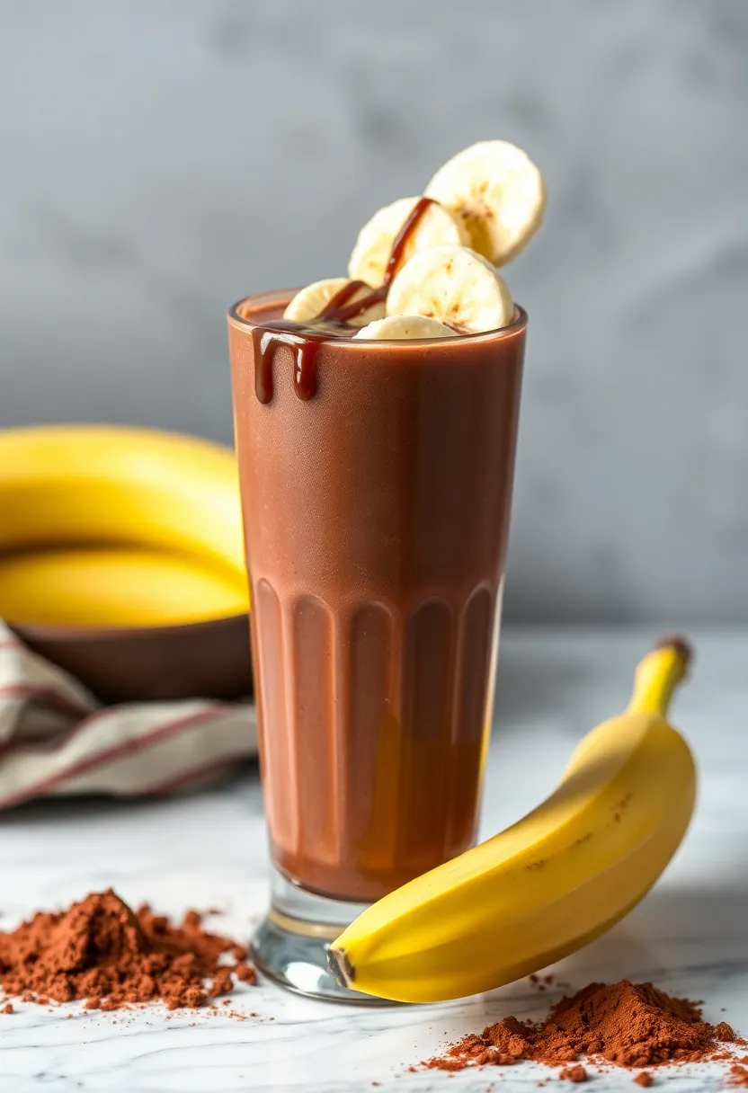 20 Smoothie Recipes That Are So Delicious, You'll Forget They're Healthy (#11 Is a Must-Try!) - 4. Chocolate Banana Smoothie