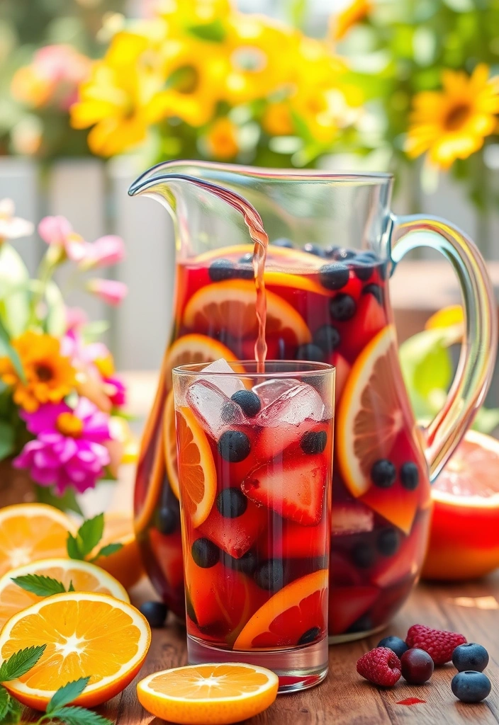 21 Signature Cocktails You Can Make at Home (Your Guests Will Be Impressed!) - 11. Sangria