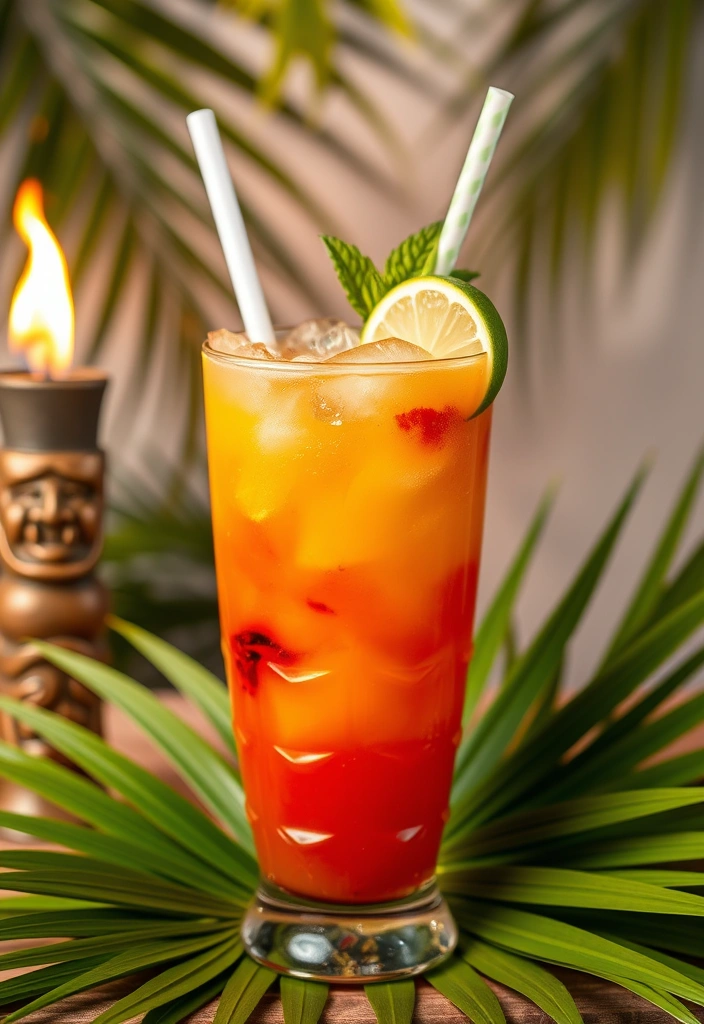 21 Signature Cocktails You Can Make at Home (Your Guests Will Be Impressed!) - 13. Mai Tai