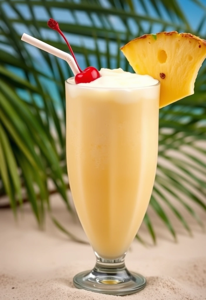 21 Signature Cocktails You Can Make at Home (Your Guests Will Be Impressed!) - 6. Pina Colada