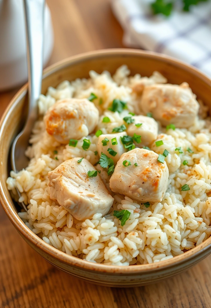 50+ Delicious Meals You Can Make on a Tight Budget - 12. Easy Chicken and Rice