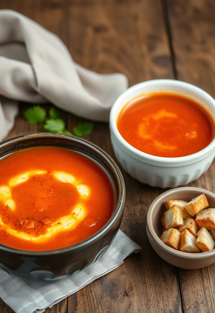 50+ Delicious Meals You Can Make on a Tight Budget - 8. Simple Tomato Soup and Grilled Cheese