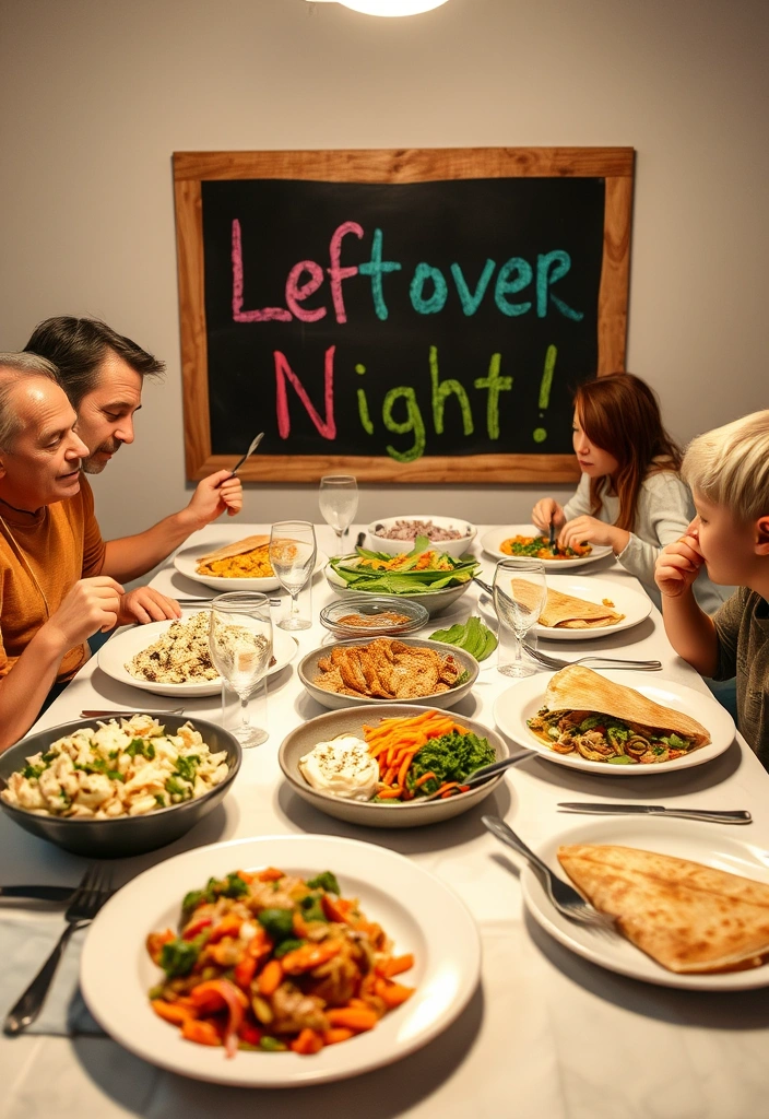 How to Create a Weekly Meal Plan Your Whole Family Will Love - 4. Get Creative with Leftovers