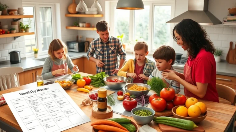 How to Create a Weekly Meal Plan Your Whole Family Will Love