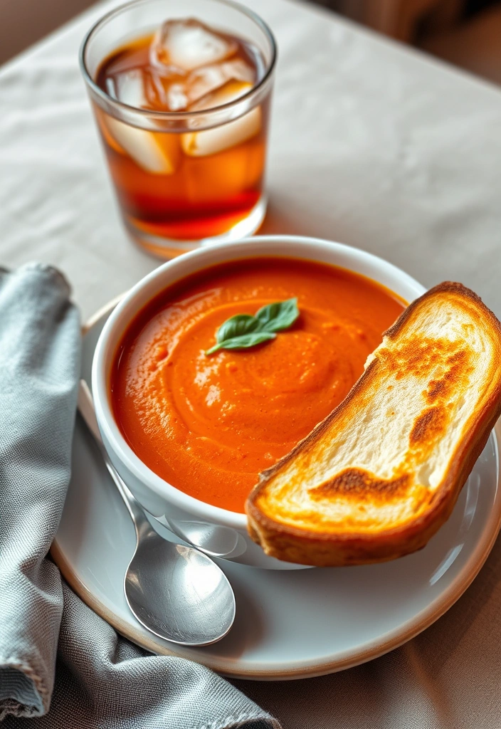 How to Save Money with These Simple and Delicious Recipes - 10. Classic Tomato Soup with Grilled Cheese