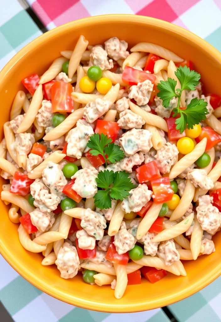 How to Save Money with These Simple and Delicious Recipes - 11. Tuna Pasta Salad