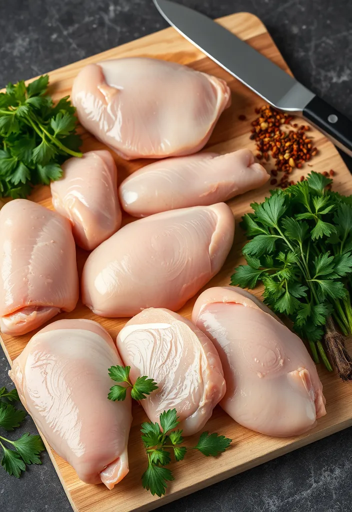 Parmesan Crusted Chicken Sheet Pan Dinner: A One-Pan Culinary Delight - Choosing the Right Chicken for Your Recipe