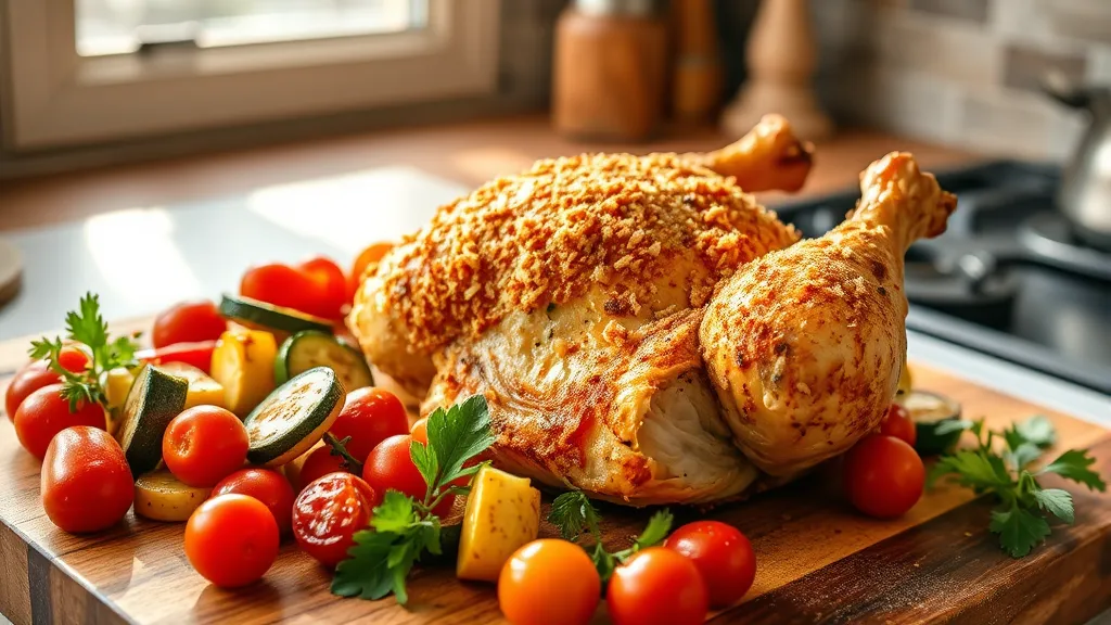 Read more about the article Parmesan Crusted Chicken Sheet Pan Dinner (One-Pan Culinary Delight)