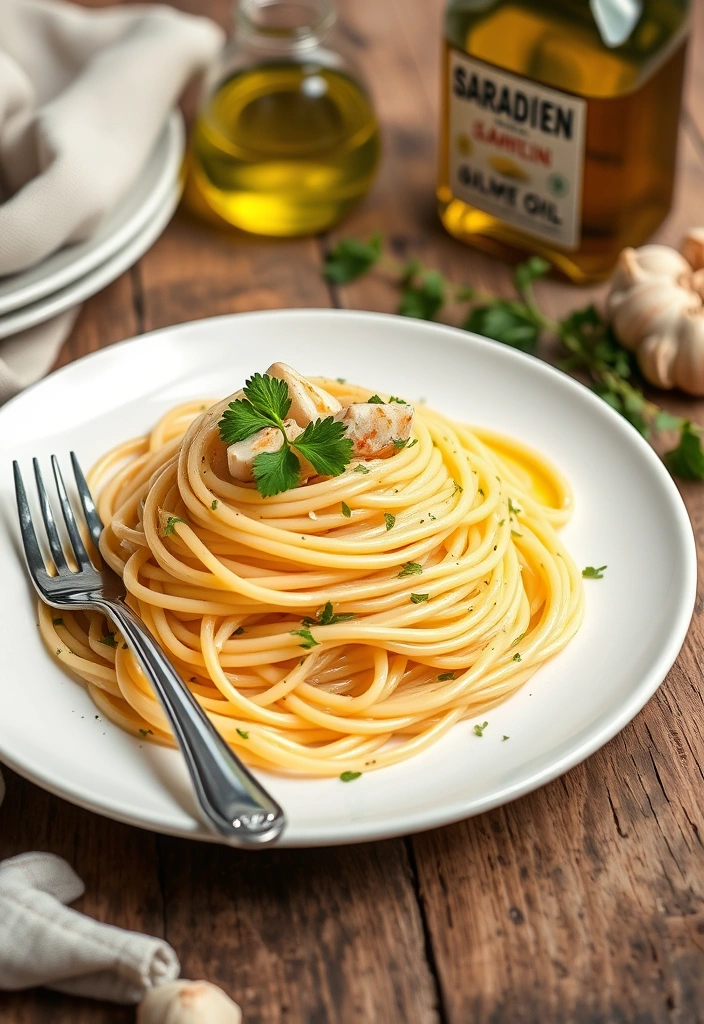 Quick Comfort Food Recipes You Can Make in No Time - 11. Spaghetti Aglio e Olio