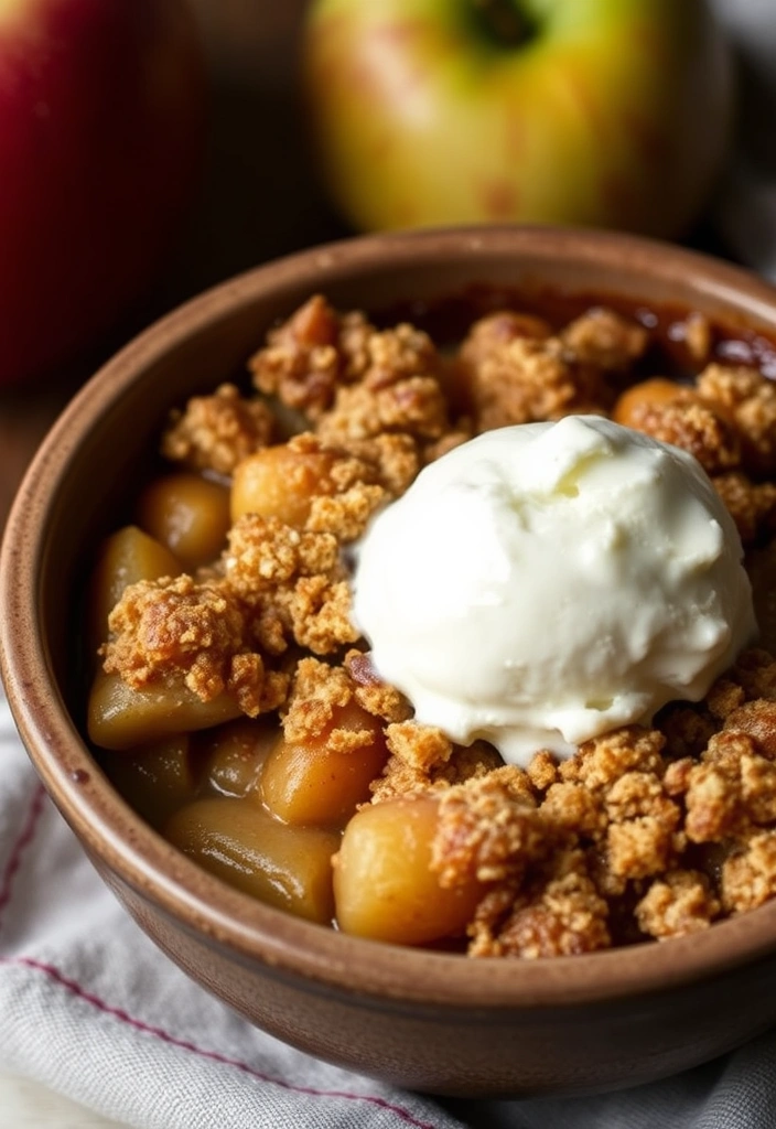 Quick Comfort Food Recipes You Can Make in No Time - 15. Simple Apple Crisp