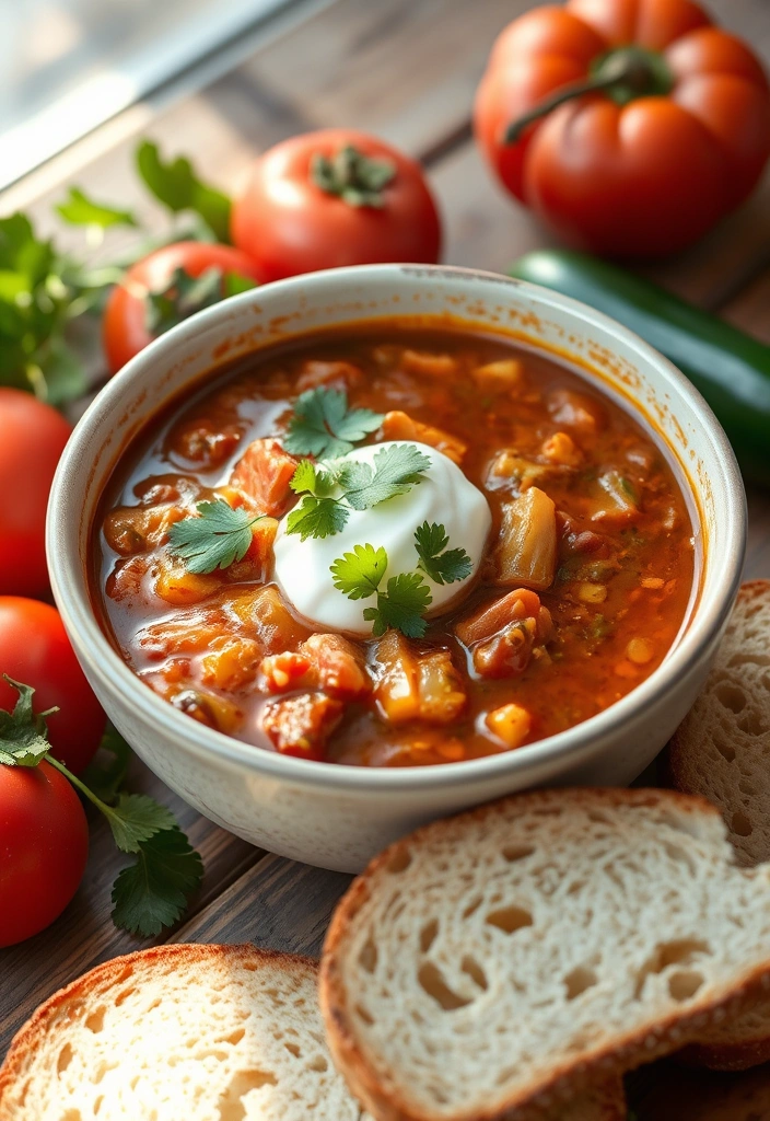 Quick Comfort Food Recipes You Can Make in No Time - 2. Hearty Vegetable Chili