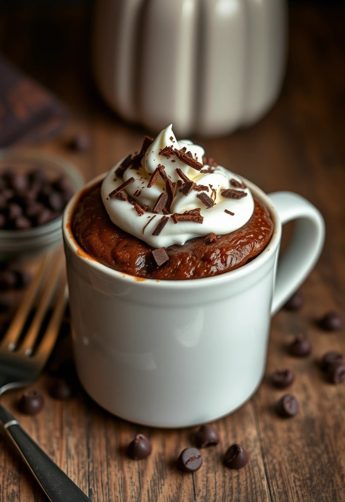 Quick Comfort Food Recipes You Can Make in No Time - 8. Decadent Chocolate Mug Cake