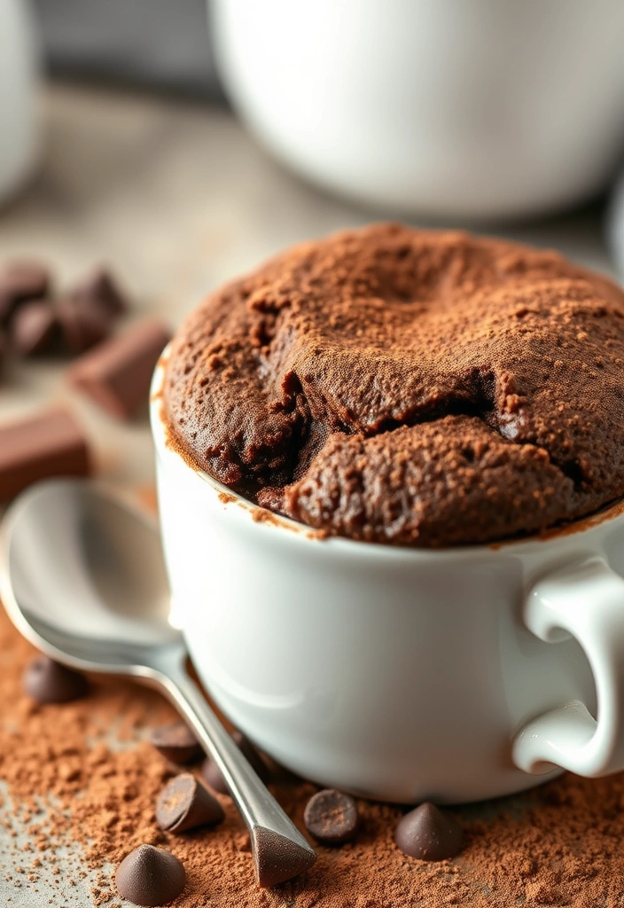 The Best 10-Minute Dessert Recipes to Satisfy Your Sweet Tooth - 1. Chocolate Mug Cake