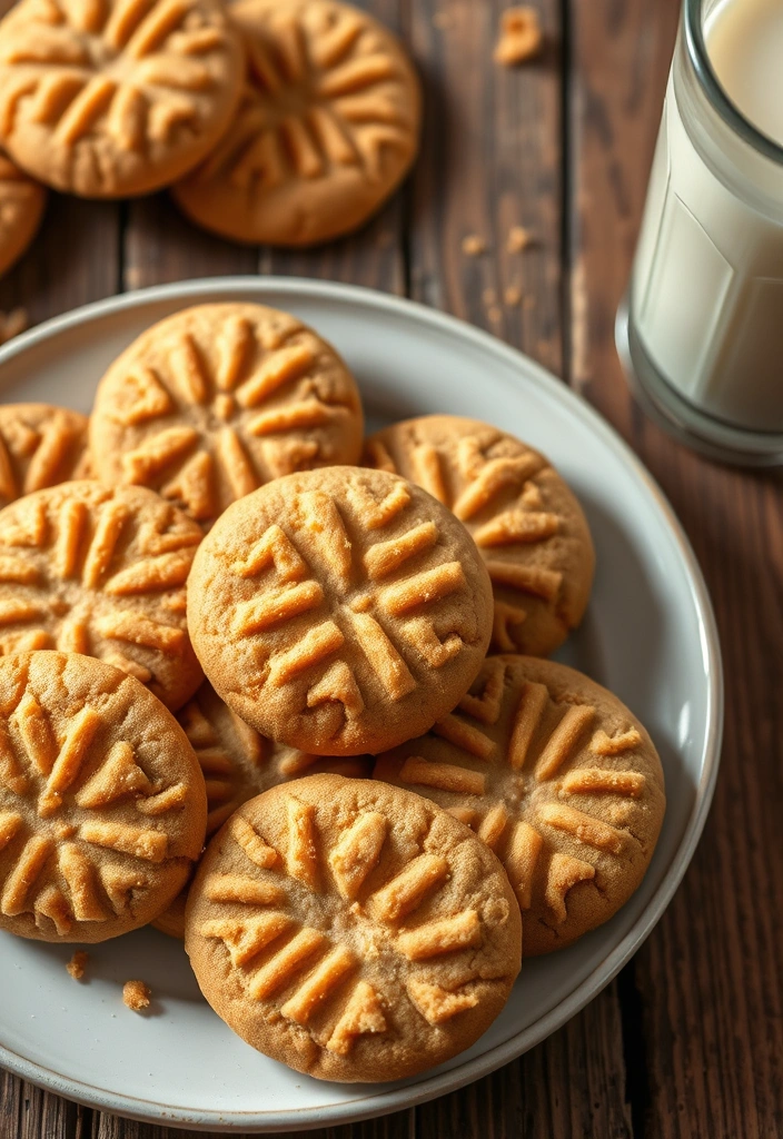 The Best 10-Minute Dessert Recipes to Satisfy Your Sweet Tooth - 5. Quick Peanut Butter Cookies