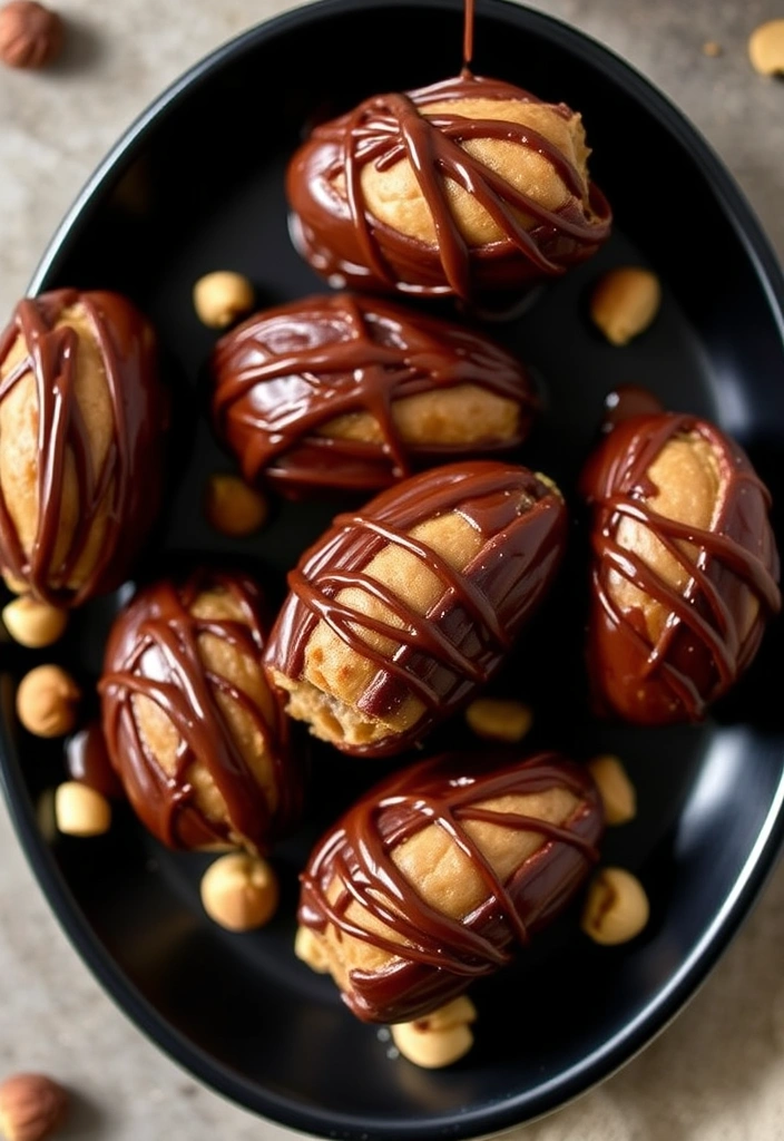 The Best 10-Minute Dessert Recipes to Satisfy Your Sweet Tooth - 8. Nutella-Stuffed Dates