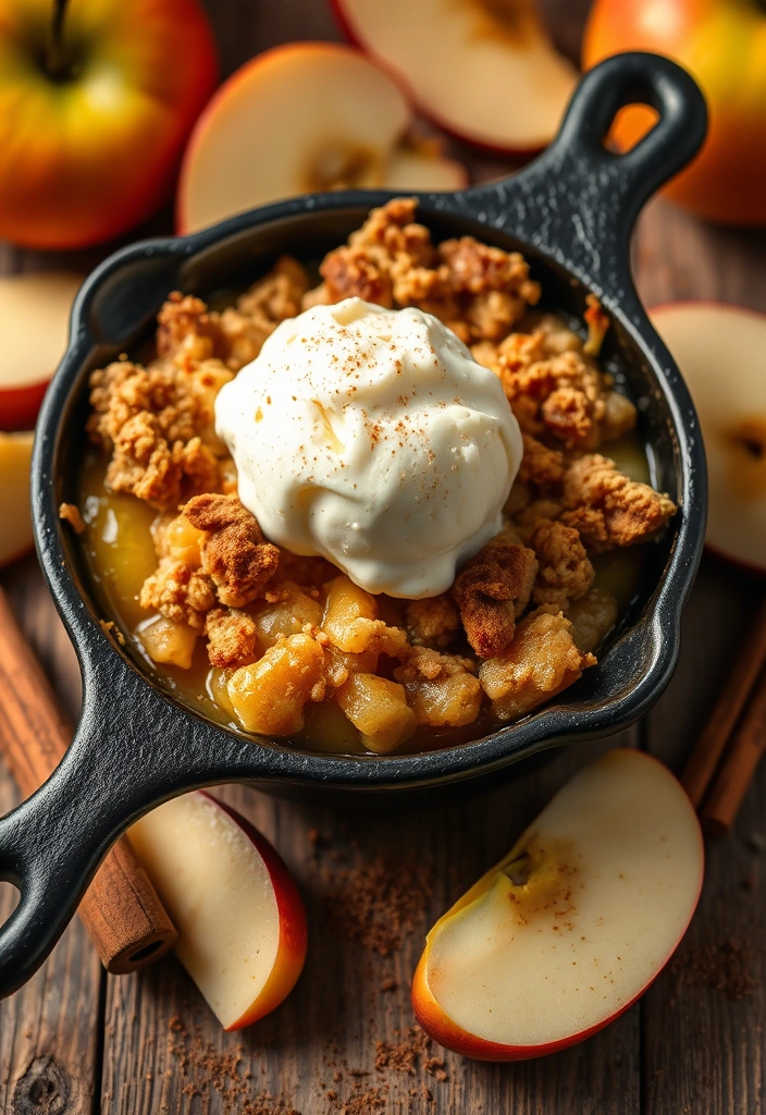 The Best 10-Minute Dessert Recipes to Satisfy Your Sweet Tooth - 9. Mini Apple Crisp