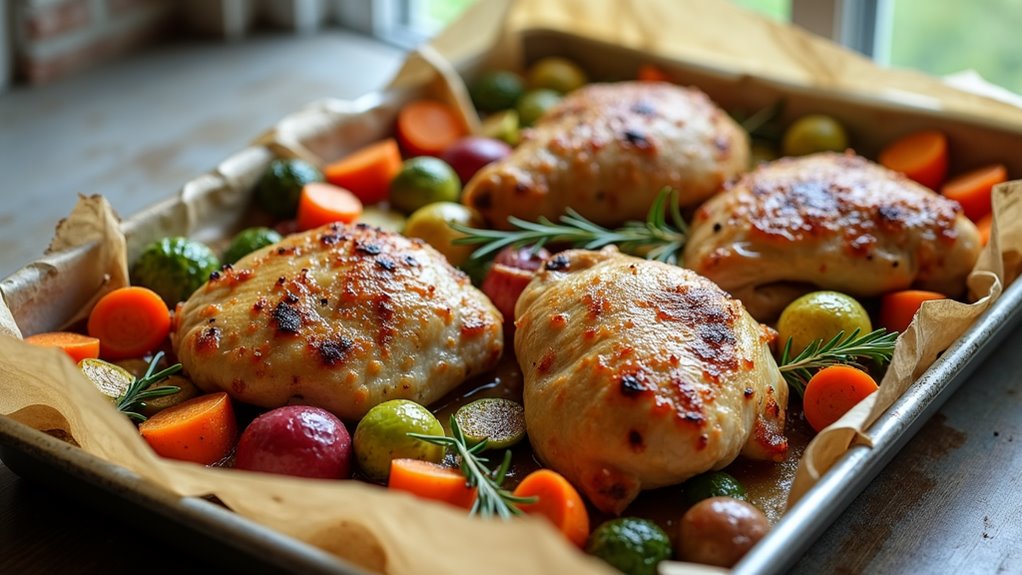 easy one pan chicken meal